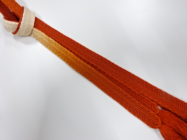 正絹　手組帯締め